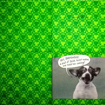 HUN-669 Dogs - 3-ply - Hallmark - Hey Bartender... - CS
